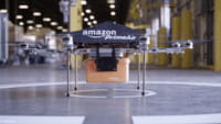 Amazon drone e paracadute per consegne