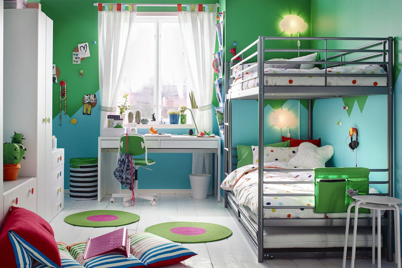 JuDanzy Calzini Alti Al Ginocchio Per Bambini E Bambine - Antiscivolo Con Grip - Morbidi In Cotone - Grigio E Blu, Taglia 4-6 Anni